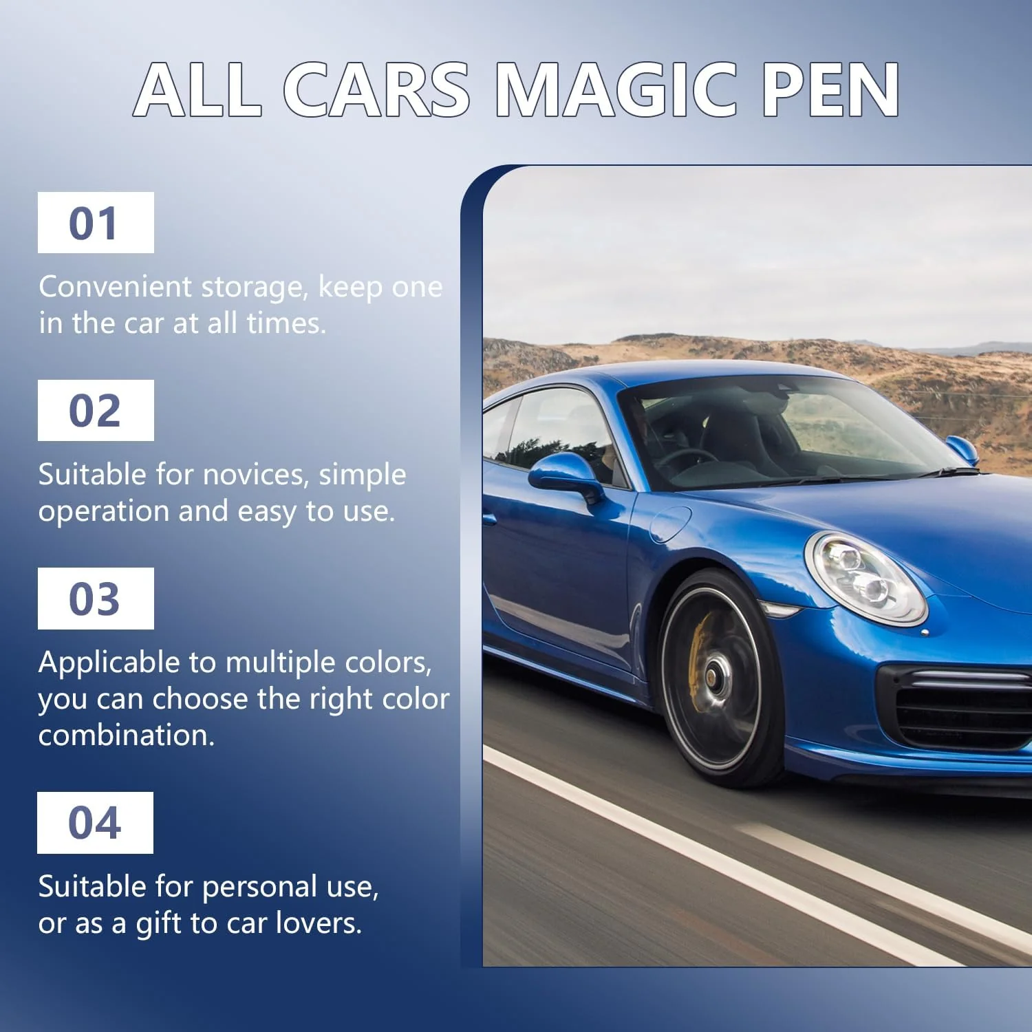 🚗 All Cars Magic Scratch Pen – Quick Car Paint Repair for Any Colour, Durable & Easy - Image 7